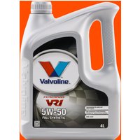 Valvoline Motoröl 5W-50, Inhalt: 4l, Synthetiköl 873434 von Valvoline