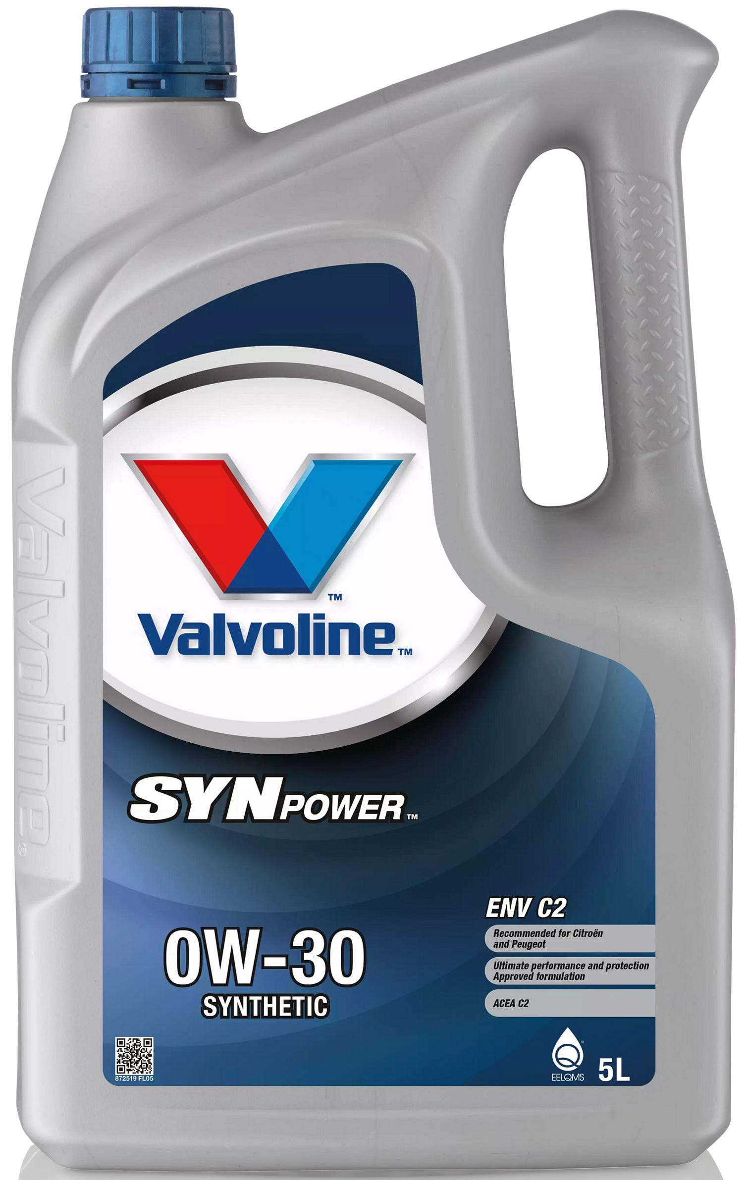 Valvoline Motoröl Motorenöl Motor Motoren Öl Motor Engine Oil Diesel 0W-30 SynPower ENV C2 5L von Valvoline