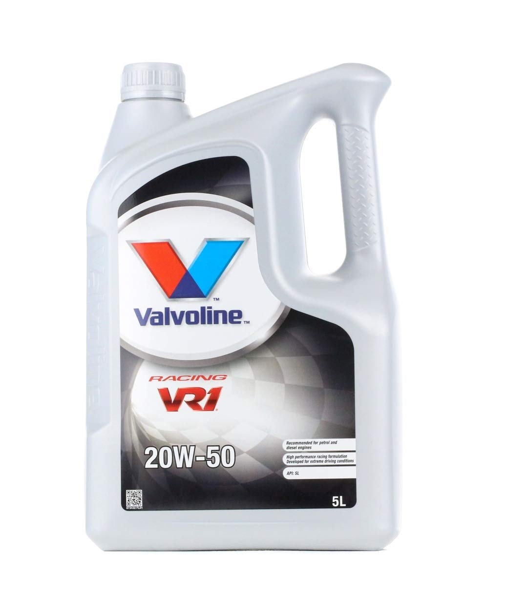 Valvoline VE11951 Motoröl Racing VR1 Racing 20W-50 5 Liter mineralisch von Valvoline