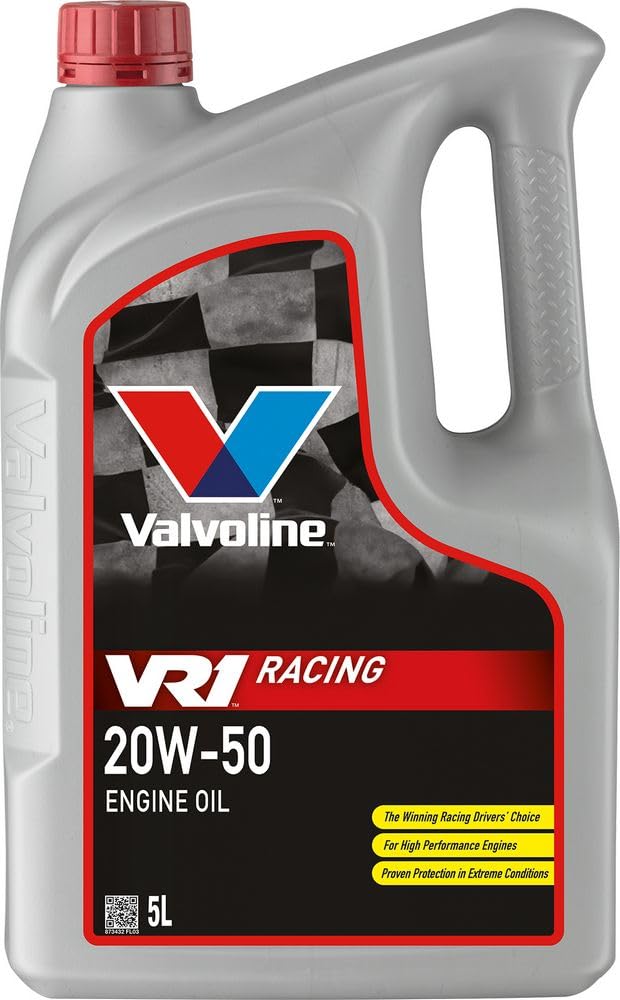 Valvoline VE11951 Motoröl Racing VR1 Racing 20W-50 5 Liter mineralisch Valvoline VE11951 Motoröl Racing VR1 Racing 20W-50 5 Liter mineralisch von Valvoline