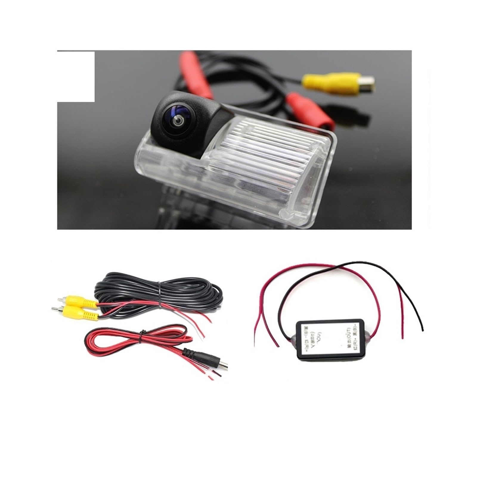 Rückansicht Kamera Für Toyota Für Corolla Für Verso 2004 2005 2006 2007 2008 2009 CCD Backup Reverse Kamera Kennzeichen Kamera Auto Hd Rückansicht Kamera Rückfahrkamera(Camera with Filters) von Vamhhx