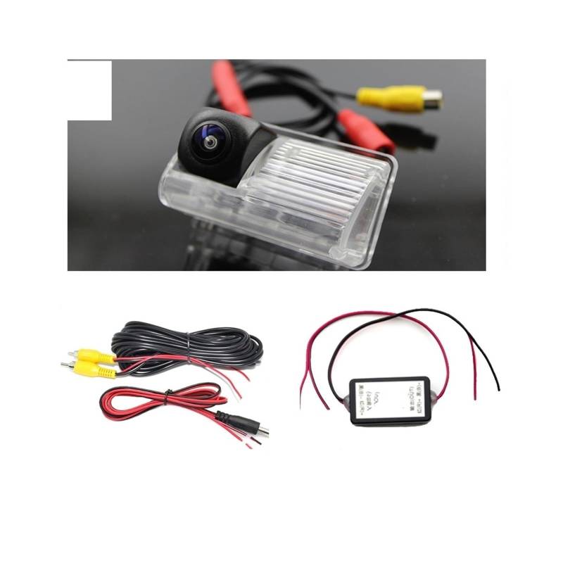 Rückansicht Kamera Für Toyota Für Corolla Für Verso 2004 2005 2006 2007 2008 2009 CCD Backup Reverse Kamera Kennzeichen Kamera Auto Hd Rückansicht Kamera Rückfahrkamera(Camera with Filters) von Vamhhx