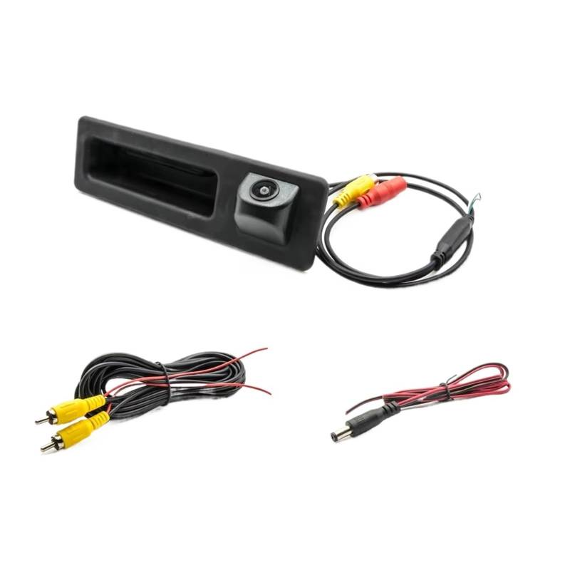 Rückansicht Kamera Für X3 F25 2010 2011 2012 2013 Auto-Backup-Reverse-Parkmonitor Nachtsicht CCD HD AHD Kofferraumgriff Rückfahrkamera Rückfahrkamera(C135 AHD 720P) von Vamhhx