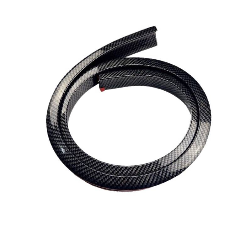Spoiler 1,5 M Universal-Dachspoiler Auto-Styling 5D-Heckspoiler Aus Carbon-Gummi PU-Löten DIY-Umbauspoiler Geeignet Für Alle Autotypen Heckspoiler(150CM-3.5CM) von Vamhhx
