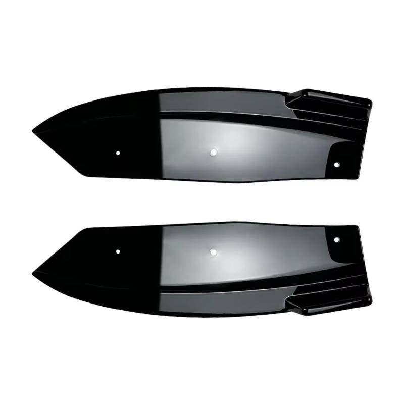 Spoiler Auto Hintere Stoßstange Lip Spoiler Splitter Canards Diffusor Schutz Zubehör Glanz Schwarz ABS Für X4 G02 LCI Sport 2018 2019 2020 2021 2022 2023 Heckspoiler(GlossBlack 2018-2021) von Vamhhx