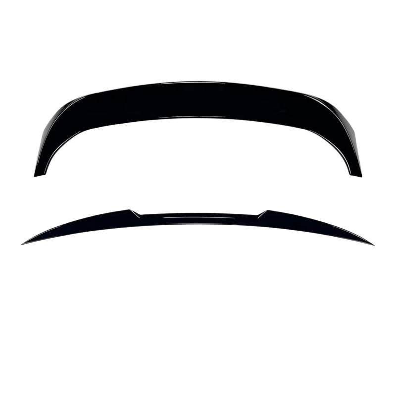 Spoiler Autodachflügel Mittelflügelsatz Spoiler Auto Hecksplitter Außenschutz Dekoration Modifiziert Für 5 Series Touring G31 2018 2019 2020 2021 2022 2023 Heckspoiler(Gloss Black Set) von Vamhhx