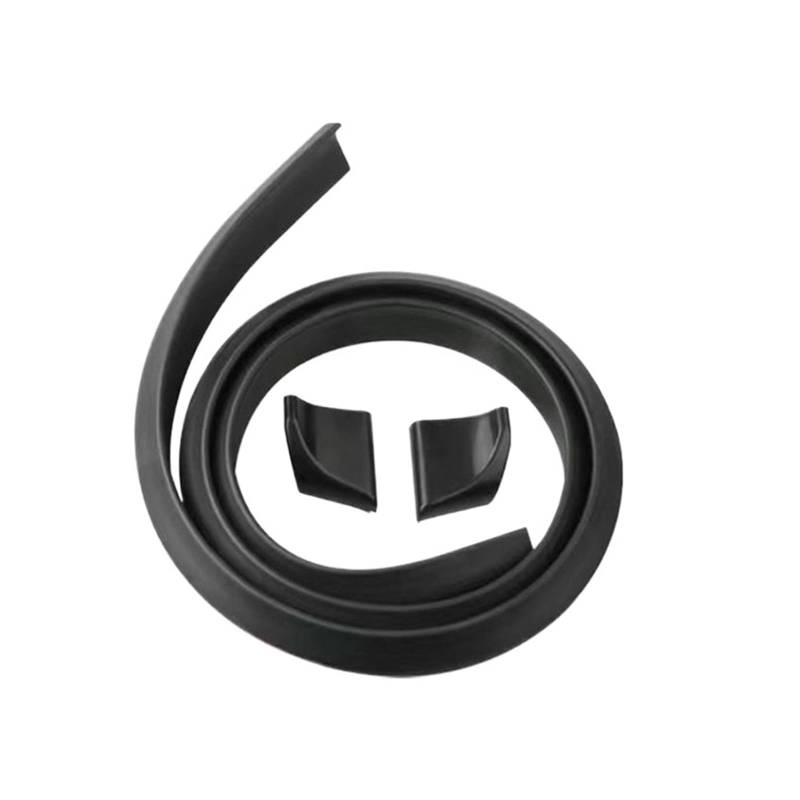 Spoiler Autozubehör Universal 1,5 M Auto-Styling 5D Kohlefaser Auto-Styling 5D Faser Glänzend Schwarz Spoiler DIY Refit Spoiler Heckspoiler(Matte Black 4.5cm) von Vamhhx