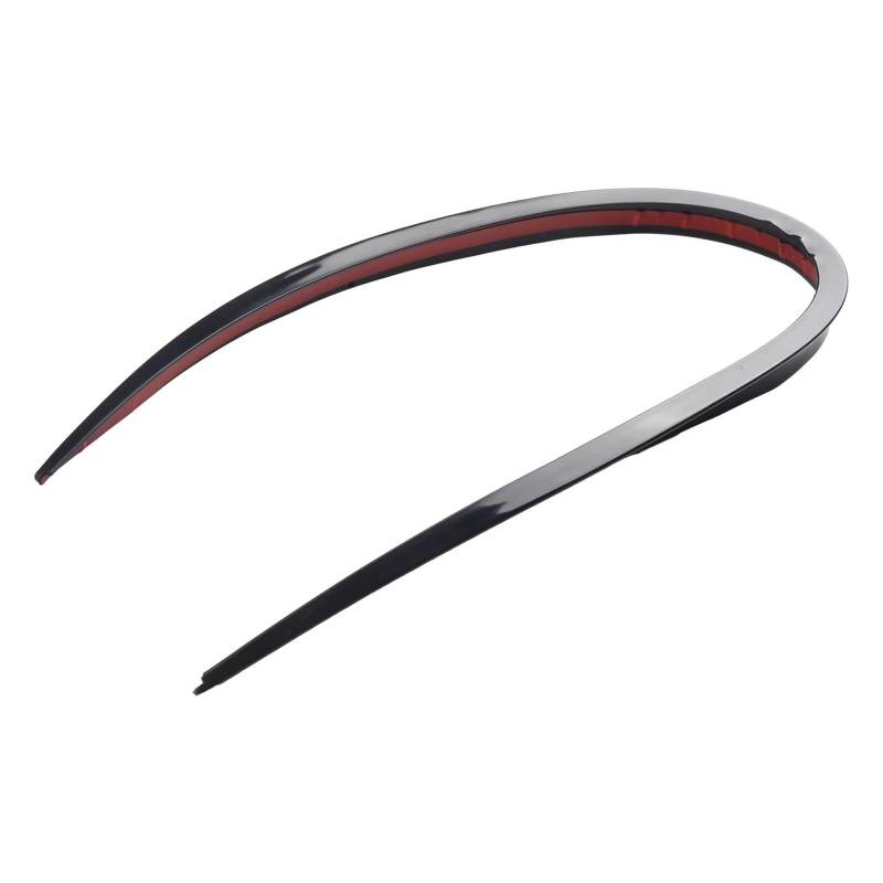 Spoiler Autozubehör Universal 120cm Schwarz-Weich Autos Heckspoiler Heckspoiler Lippe Trim Aufkleber Praktisch Heckspoiler von Vamhhx