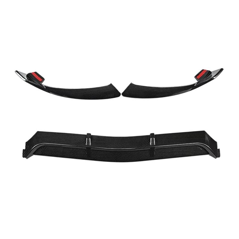 Spoiler Coupe Frontschürze Lip Body Kit Spoiler Splitter Diffusor Für Benz C Klasse W205 C205 C200 C250 C260 C300 C400 C450 2015-2021 Heckspoiler(B) von Vamhhx