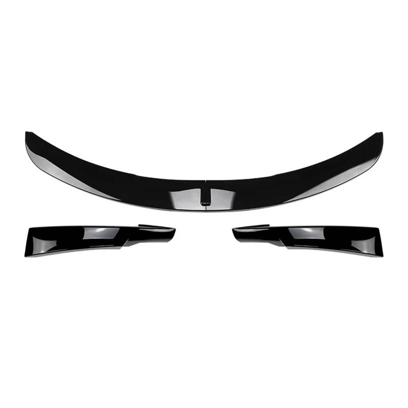 Spoiler Für 3er E90 E91 LCI Sport 2009 2010 2011 2012 Auto Frontstoßstange Lip Splitter Diffusor Body Kits Spoiler Stoßstange Schutzfolie Heckspoiler(Gloss Black Set) von Vamhhx