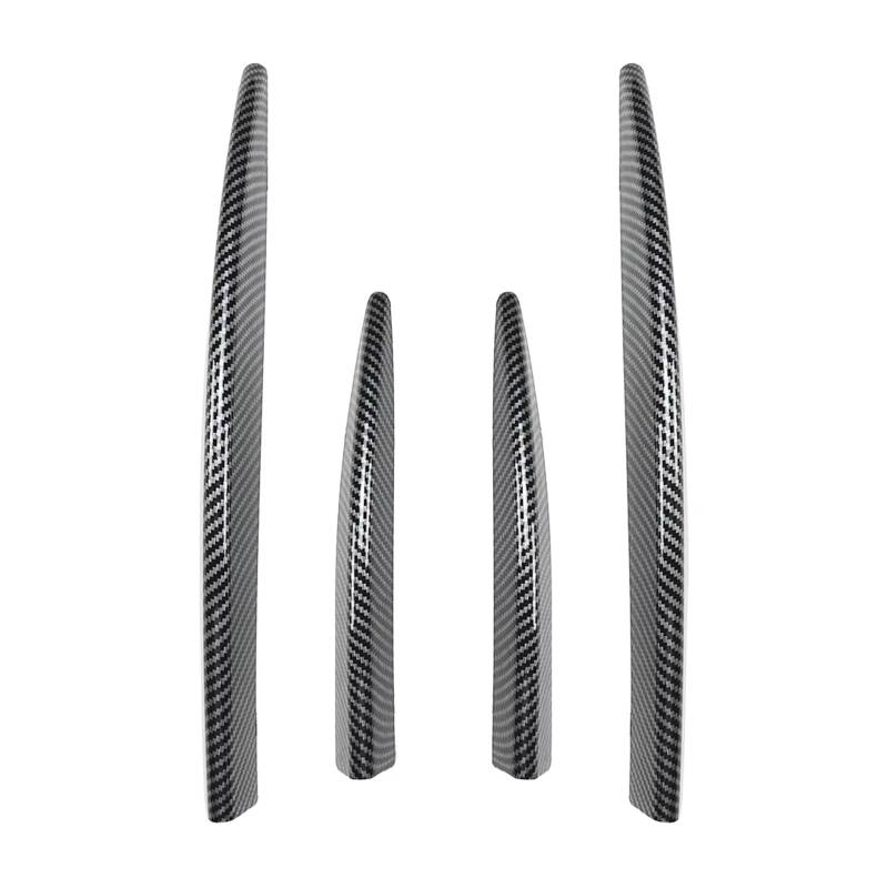 Spoiler Für Benz CLE Coupe 2024+ C236 CLE260 300 Kühlergrillverkleidung Windblatt Spoiler Autoaufkleber ABS Außenmodifikation Heckspoiler(Carbon Fiber) von Vamhhx