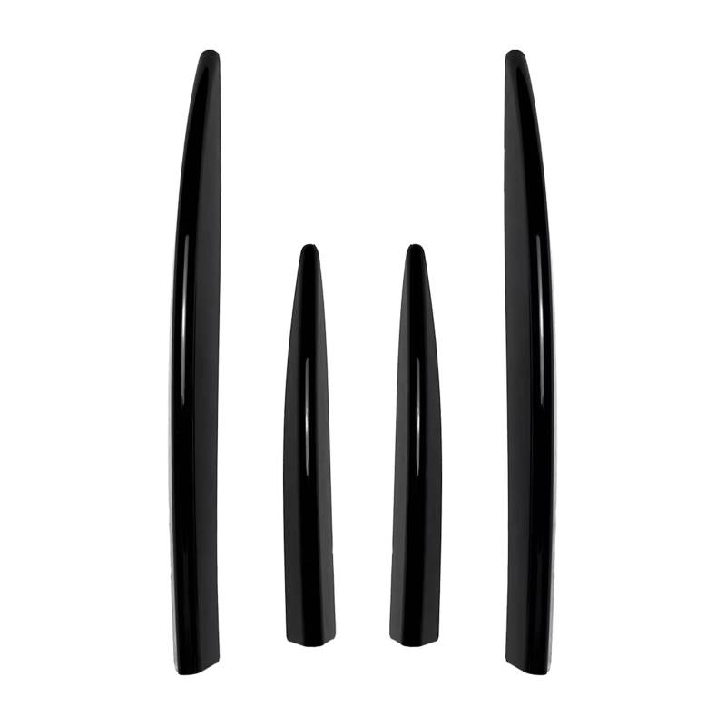 Spoiler Für Benz CLE Coupe 2024+ C236 CLE260 300 Kühlergrillverkleidung Windblatt Spoiler Autoaufkleber ABS Außenmodifikation Heckspoiler(Glossy Black) von Vamhhx