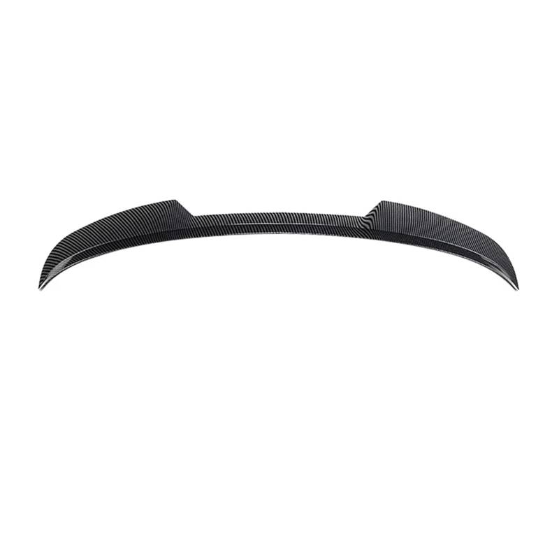 Spoiler Für Ford Für Fiesta ST Line MK6 MK6.5 2008-2017 Heckflügel Fester Windspoiler Heckflügel Modifiziertes Dekorationszubehör Schwarz Glänzend Heckspoiler(Carbon Look) von Vamhhx