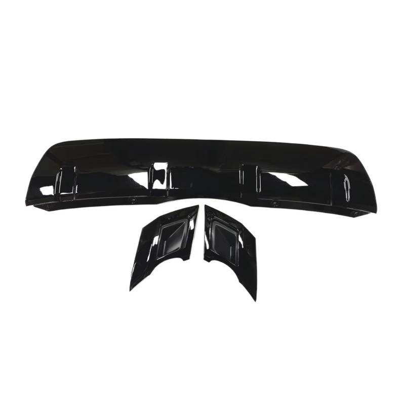Spoiler Für Land Für Rover Für Discovery 5 2017-2023 L462 Auto Heckstoßstange Unterfahrschutz Schutzbrett Untere Spoilerlippe Haken Anhängerabdeckung Heckspoiler(Gloss Black) von Vamhhx