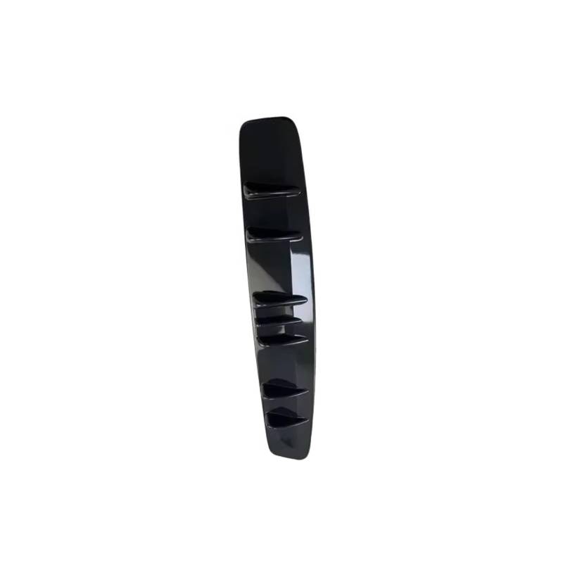 Spoiler Für Toyota Für RAV4 Auto Heckdiffusor Fin Stoßstange Lip Splitter Spoiler Chassis Deflector Lip Kit Carbon Black 7 Flossen Heckspoiler(Gloss Black) von Vamhhx