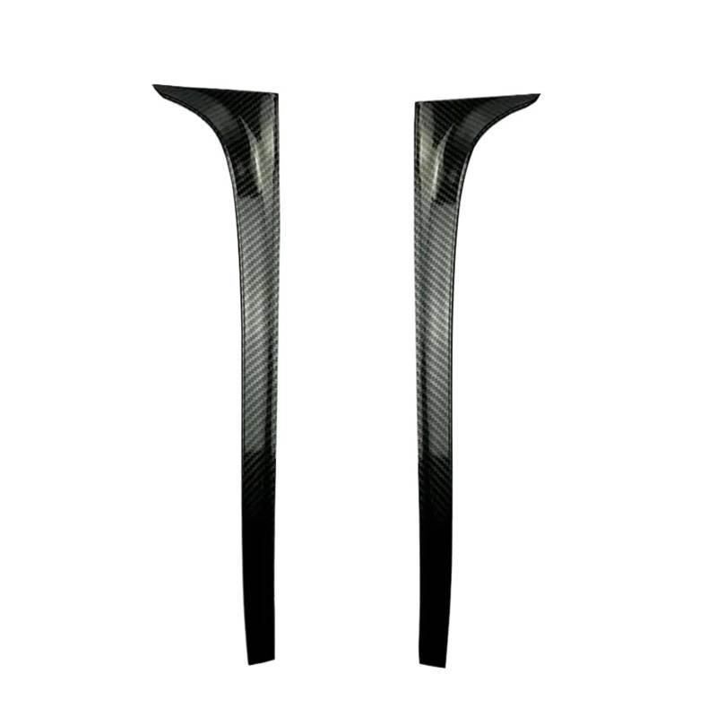 Spoiler Für VW Für Golf 7 MK7 Für GTD R 2014 2015 2016 2017 2018 Auto-Styling Auto-Zubehör Auto Modifizierter Heckscheiben-Seitenspoilerflügel Heckspoiler(Carbon Fiber) von Vamhhx