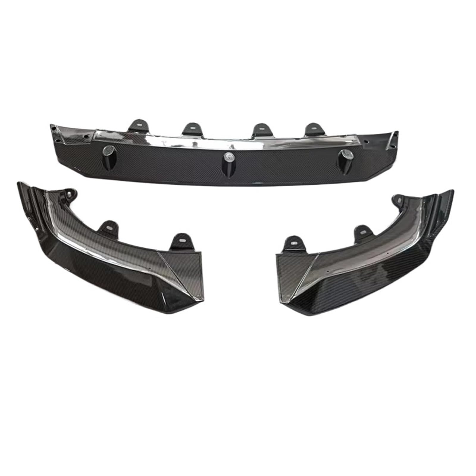 Spoiler Für X3 G01 X4 G02 IX3 20d 30i 30d M40i M40d 2021 2022 2023 2024 Lip Spoiler Diffusor Front Schaufel Front Stoßstange Splitter Heckspoiler(Carbon Fiber Color) von Vamhhx
