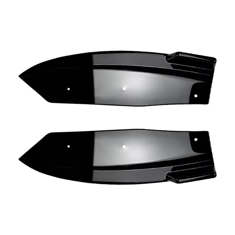 Spoiler Für X4 G02 Sport 2018 2019 2020 2021 Teile Helle Schwarze Auto Hintere Stoßstange Lip Diffusor Splitter Winglet Schürze Spoiler Heckspoiler(Bright Black) von Vamhhx