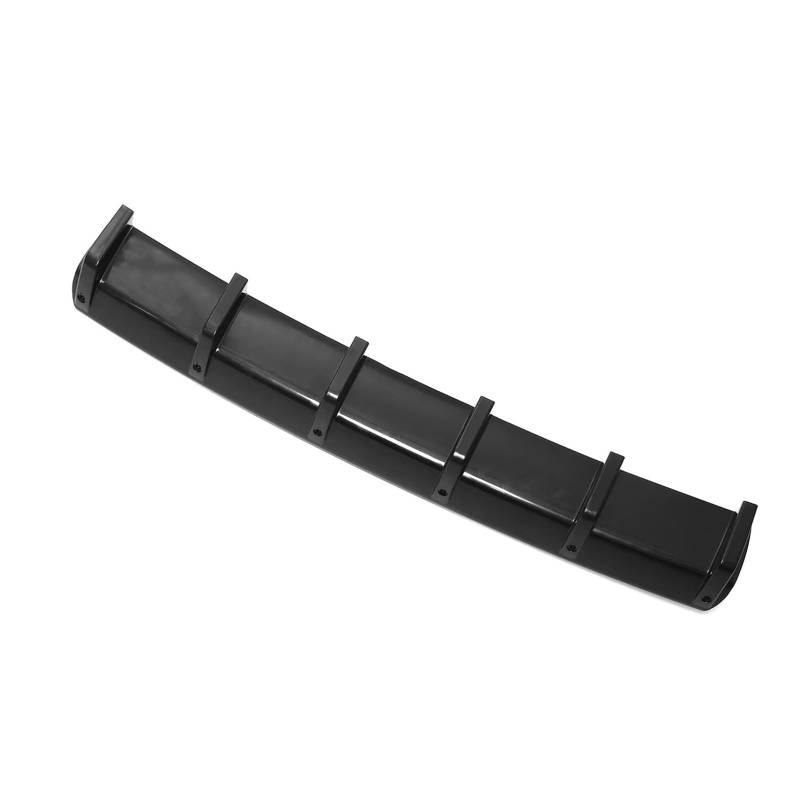 Spoiler Universal Auto Heckstoßstange Für Golf Auto Styling Lip Diffusor Kit Auto Bumper Spoiler Lip 6 Fin Shark Heckspoiler(Black) von Vamhhx
