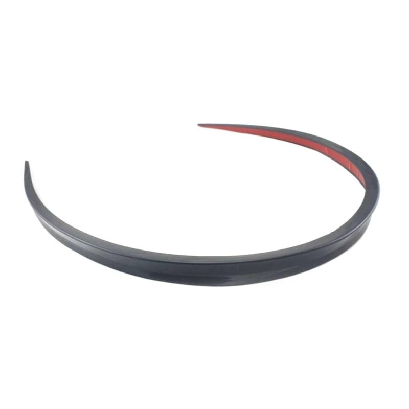 Spoiler Universalflügel 120 cm Schwarz Motorhaube Luke Tor Leichte Lippe PU Dach Flexibler Weicher Autospoiler Aufkleber Verkleidung Kofferraum Heckspoiler von Vamhhx
