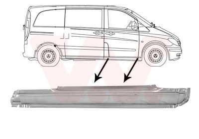 Einstiegsblech rechts Van Wezel 3080102 Einstiegsblech rechts Van Wezel 3080102 von Van Wezel