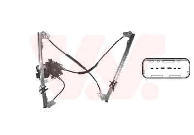 Fensterheber vorne links Van Wezel 4348267 von Van Wezel