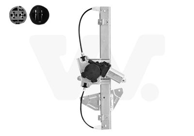 Fensterheber vorne rechts Van Wezel 0910262 von Van Wezel