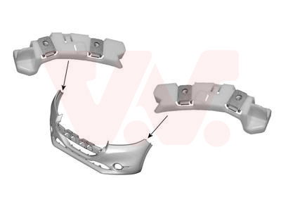 Halter, Stoßfänger vorne Van Wezel 4034569 Halter, Stoßfänger vorne Van Wezel 4034569 von Van Wezel