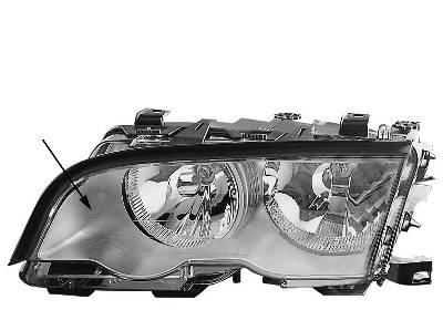 Hauptscheinwerfer links Van Wezel 0646961 Hauptscheinwerfer links Van Wezel 0646961 von Van Wezel