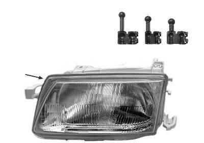 Hauptscheinwerfer links Van Wezel 3735941 Hauptscheinwerfer links Van Wezel 3735941 von Van Wezel