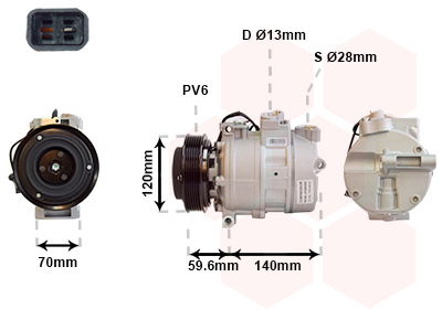 Kompressor, Klimaanlage Van Wezel 4700K065 Kompressor, Klimaanlage Van Wezel 4700K065 von Van Wezel