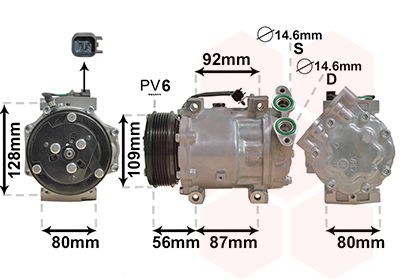 Kompressor, Klimaanlage Van Wezel 5901K704 Kompressor, Klimaanlage Van Wezel 5901K704 von Van Wezel