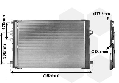 Kondensator, Klimaanlage Van Wezel 30015701 Kondensator, Klimaanlage Van Wezel 30015701 von Van Wezel