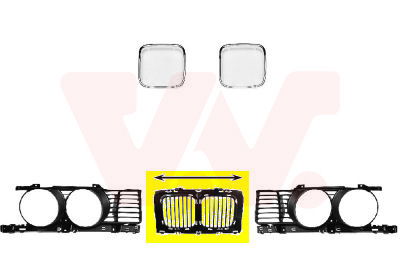 Kühlergitter mitte Van Wezel 0635510 Kühlergitter mitte Van Wezel 0635510 von Van Wezel