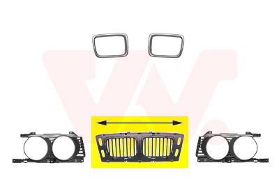 Kühlergitter mitte Van Wezel 0635514 Kühlergitter mitte Van Wezel 0635514 von Van Wezel