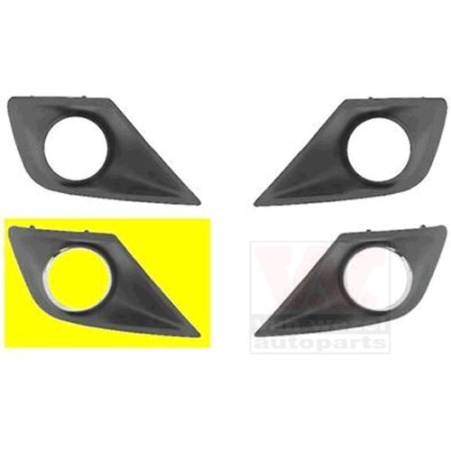 VAN WEZEL 4033596 Lüftungsgitter, Stoßfänger von Van Wezel
