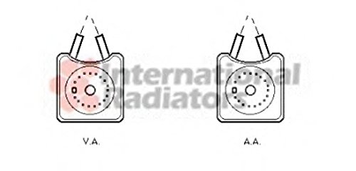VAN WEZEL 58003215 Ölkühler, Motoröl VAN WEZEL 58003215 Ölkühler, Motoröl von Van Wezel