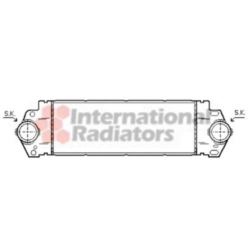 VAN WEZEL 58004233 Ladeluftkühler VAN WEZEL 58004233 Ladeluftkühler von Van Wezel