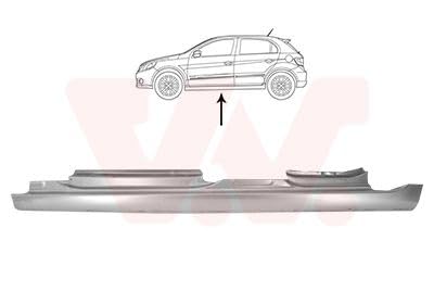 VAN WEZEL Schweller 5886103 Links für Golf VI Variant (AJ5) von Van Wezel