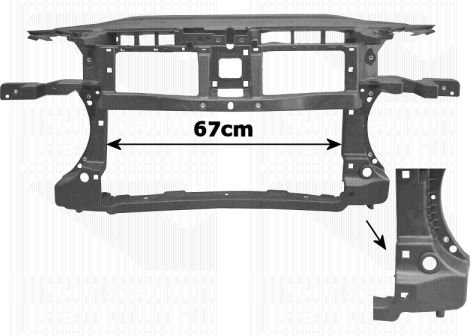 Van Wezel 5839678 Frontverkleidung von Van Wezel