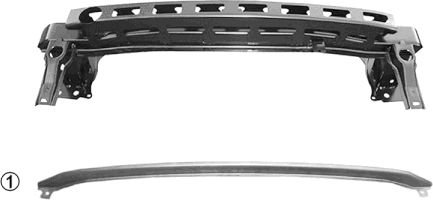 Van Wezel 5863560 Träger, Stoßfänger Van Wezel 5863560 Träger, Stoßfänger von Van Wezel