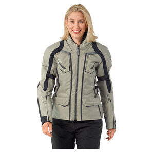 VAJ-1 Damen Textiljacke Beige Anthrazit Vanucci von Vanucci