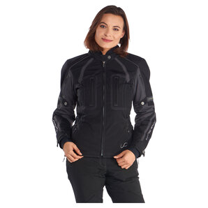 Vanucci HiRider III Damen Textiljacke Schwarz Grau von Vanucci