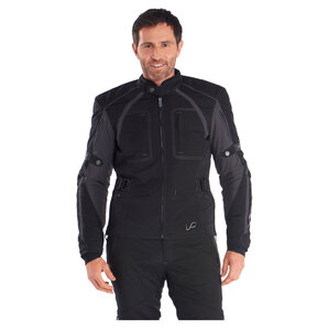 Vanucci HiRider III Textiljacke Schwarz Grau von Vanucci