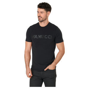 Vanucci Logo-Tee T-Shirt Schwarz von Vanucci