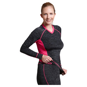 Vanucci RVX-Light Funktionsshirt DAMEN Schwarz Pink von Vanucci