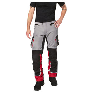 Vanucci VAT-2 Textilhose Grau Rot Schwarz von Vanucci