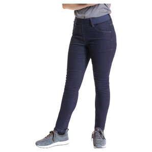 Vanucci VUT-1 Damen Motorrad Jeggings Blau von Vanucci