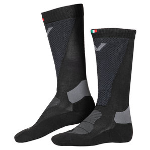 Vanucci VXA-5 Seamless Socken, lang Schwarz Grau von Vanucci