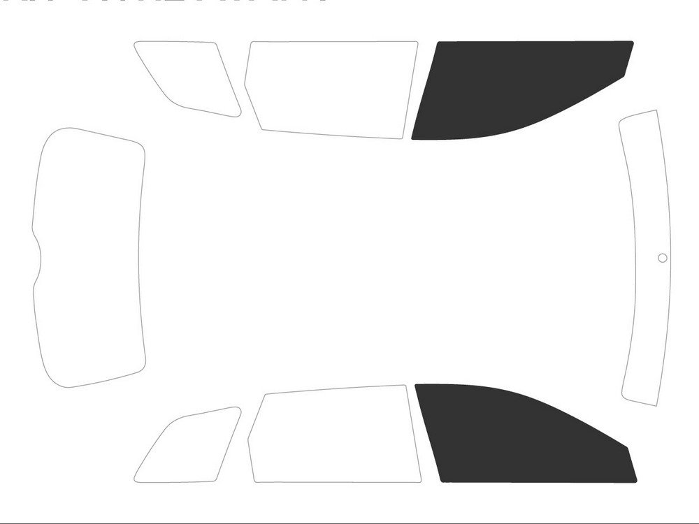 Varianz Auto getönte Displayschutzfolien für Auto Kit Frontscheibe, Schwarz 05 Varianz Auto getönte Displayschutzfolien für Auto Kit Frontscheibe, Schwarz 05 von Variance Auto